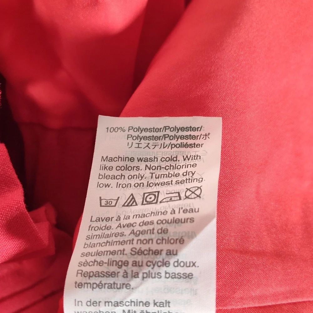 J. Crew Sidewalk paperbag bright red mini‎ skirt 4